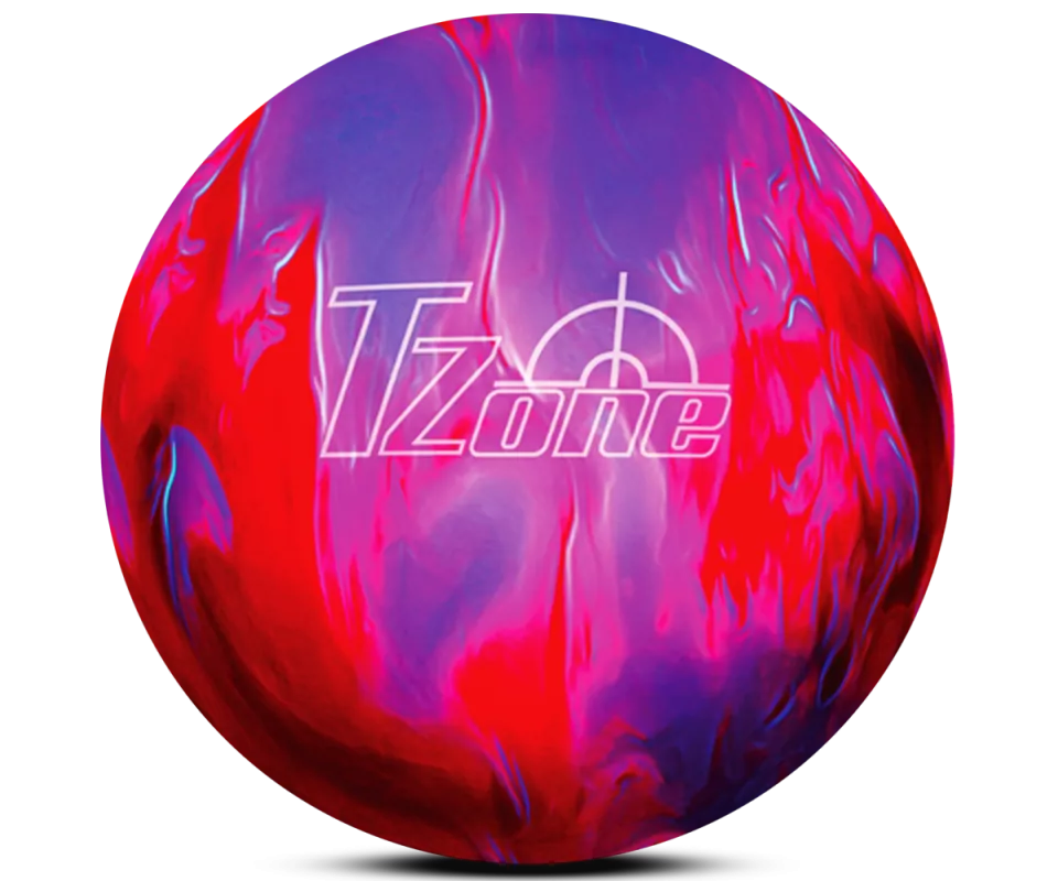BRUNSWICK® TZone® Hot Lava Bowling Ball Glow BRUNSWICK® TZone® Hot Lava Bowling Ball Glow