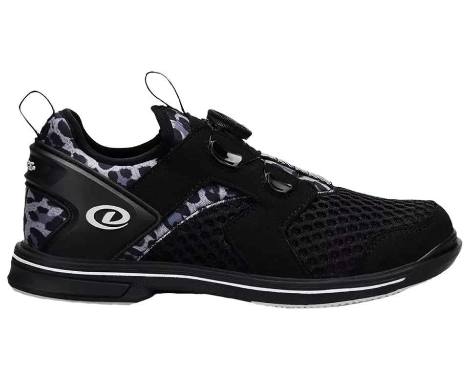 DEXTER PRO BOA® LITE - Black/Leopard Damen Bowling Schuh DEXTER PRO BOA® LITE - Black/Leopard Damen Bowling Schuh