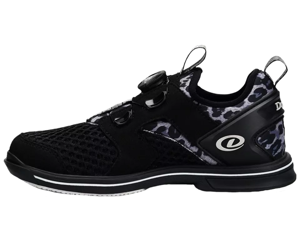 DEXTER PRO BOA® LITE - Black/Leopard Damen Bowling Schuh DEXTER PRO BOA® LITE - Black/Leopard Damen Bowling Schuh