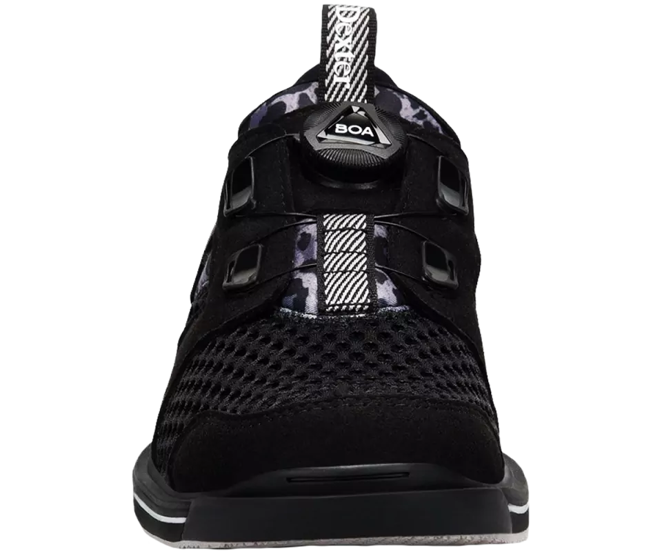 DEXTER PRO BOA® LITE - Black/Leopard Damen Bowling Schuh DEXTER PRO BOA® LITE - Black/Leopard Damen Bowling Schuh