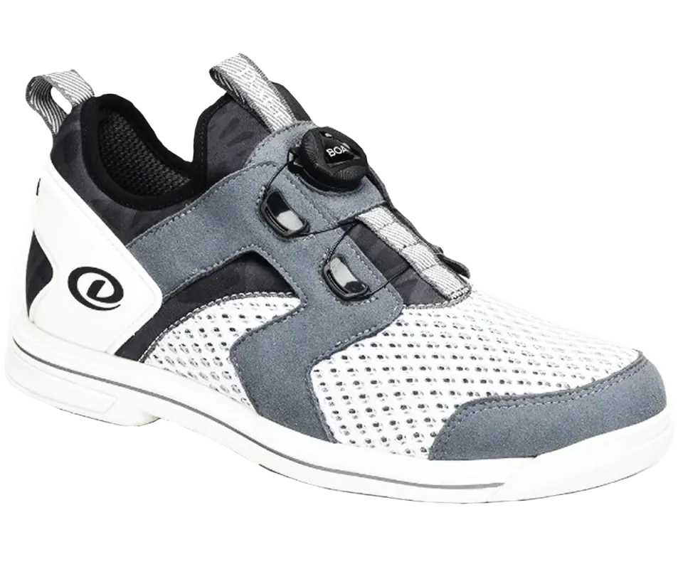 DEXTER PRO BOA® LITE - White/Grey Herren Bowling Schuh DEXTER PRO BOA® LITE - White/Grey Herren Bowling Schuh