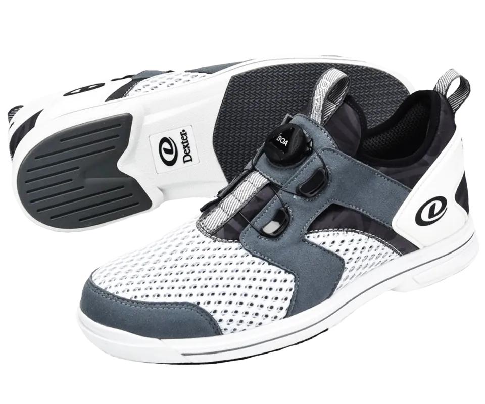 DEXTER PRO BOA® LITE - White/Grey Herren Bowling Schuh DEXTER PRO BOA® LITE - White/Grey Herren Bowling Schuh