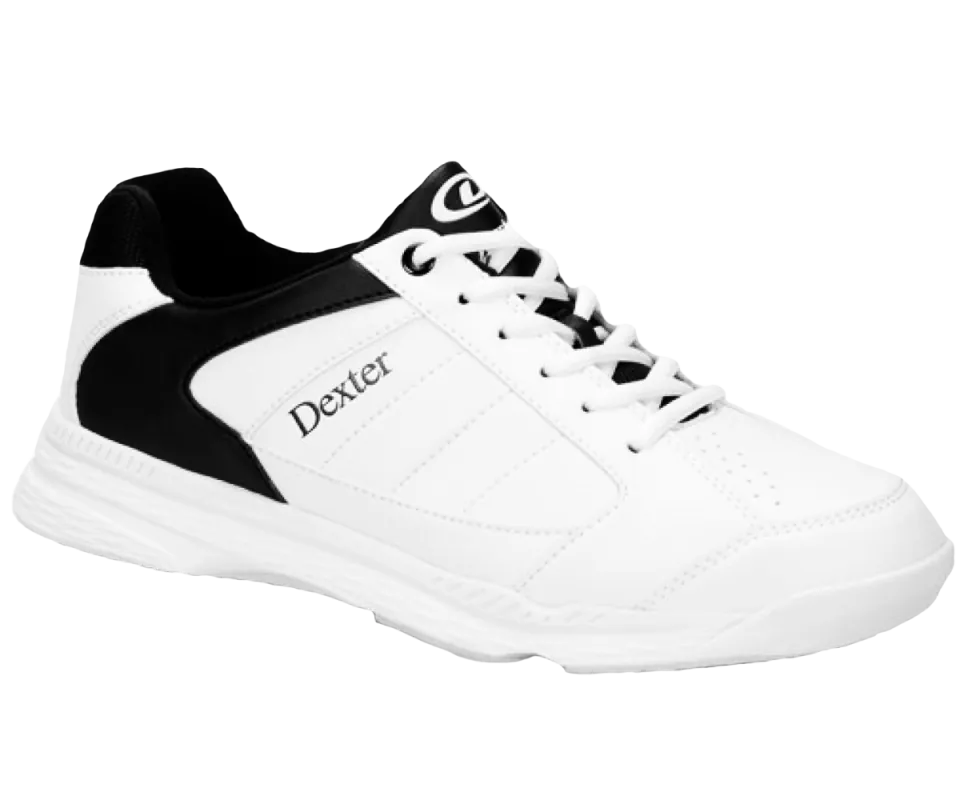 DEXTER Ricky IV White/Black Herren Bowling Schuh