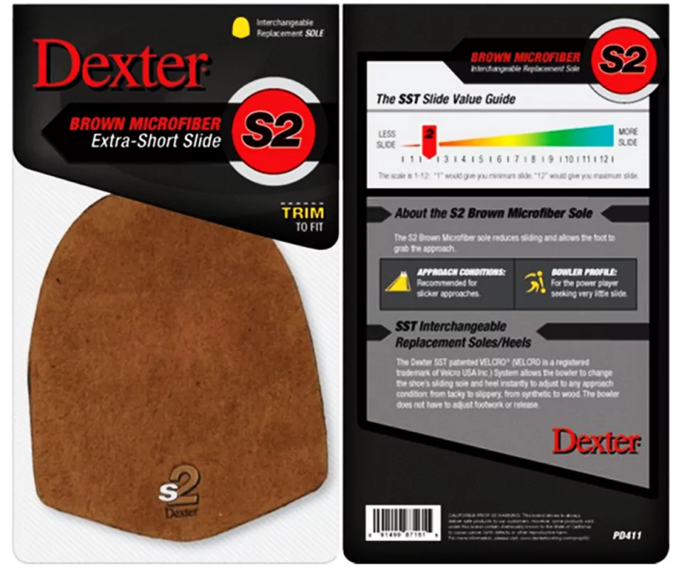 DEXTER Wechselsohle SST S2 Brown Mikrofaser