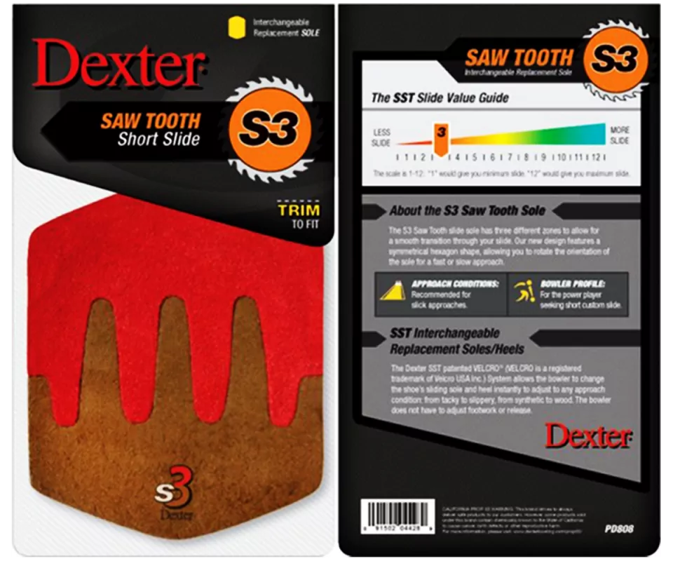 DEXTER Wechselsohle SST S3 SAW Tooth Red/Brown