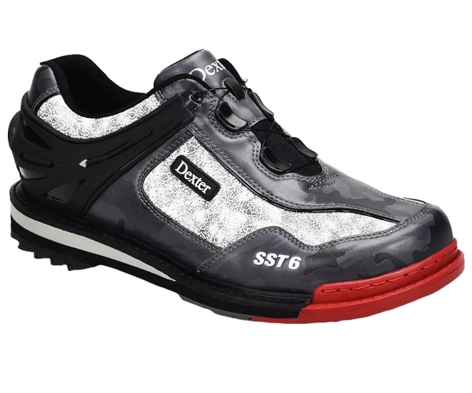DEXTER SST 6 Hybrid BOA® - Black/Grey Herren Bowling Schuh DEXTER SST 6 Hybrid BOA® - Black/Grey Herren Bowling Schuh