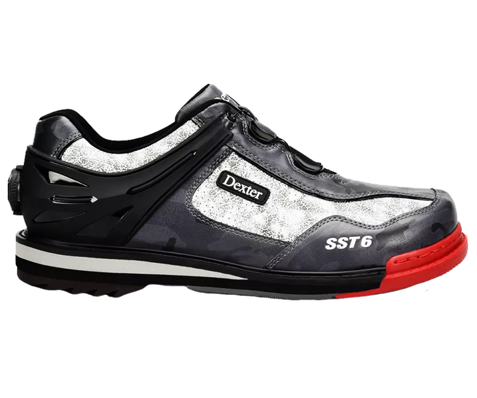 DEXTER SST 6 Hybrid BOA® - Black/Grey Herren Bowling Schuh DEXTER SST 6 Hybrid BOA® - Black/Grey Herren Bowling Schuh
