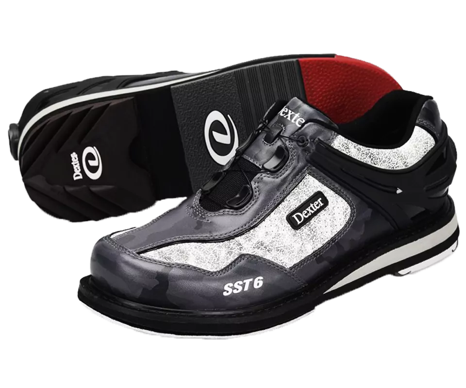 DEXTER SST 6 Hybrid BOA® - Black/Grey Herren Bowling Schuh DEXTER SST 6 Hybrid BOA® - Black/Grey Herren Bowling Schuh