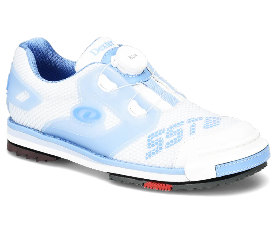 DEXTER SST 8 Power Frame BOA® - White/Blue Damen Bowling Schuh DEXTER SST 8 Power Frame BOA® - White/Blue Damen Bowling Schuh