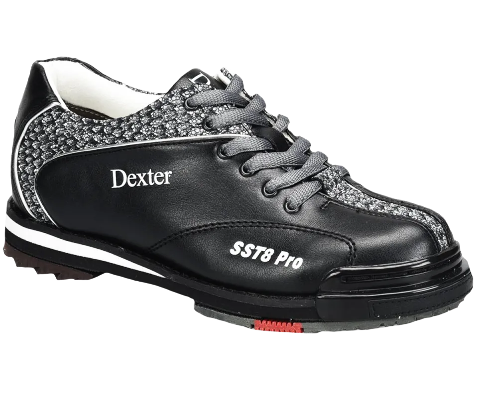 DEXTER SST 8 PRO Black/Grey Damen Bowling Schuh DEXTER SST 8 PRO Black/Grey Damen Bowling Schuh
