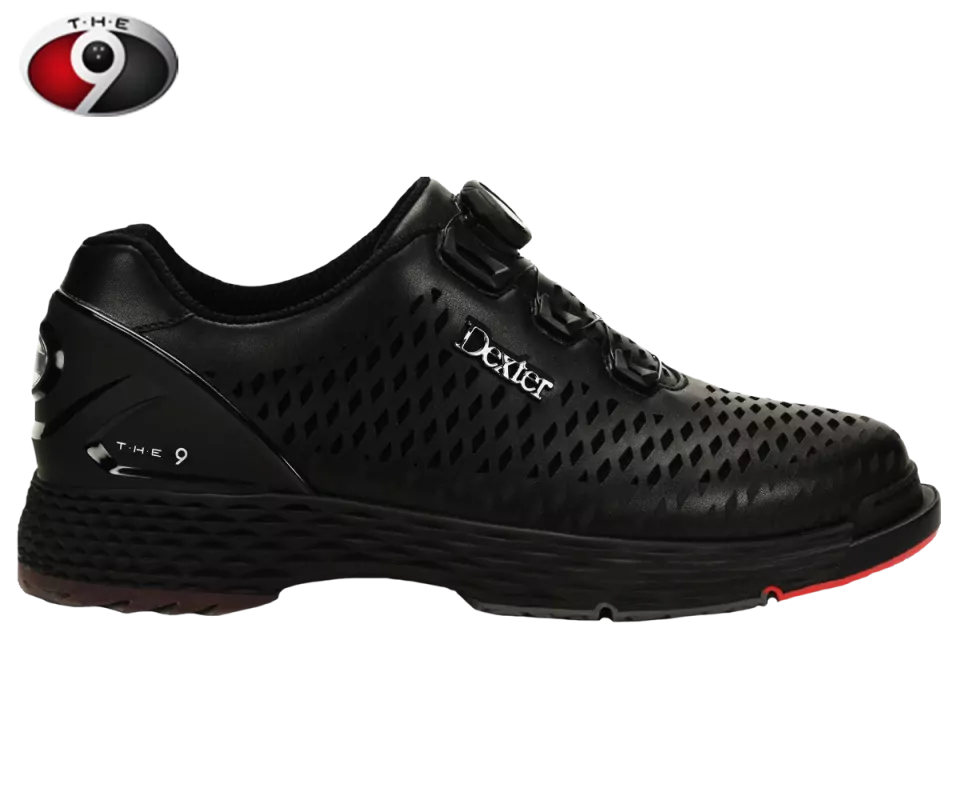 DEXTER T•H•E C9 Lazer BOA® - Black/Grey Herren Bowling Schuh DEXTER T•H•E C9 Lazer BOA® - Black/Grey Herren Bowling Schuh