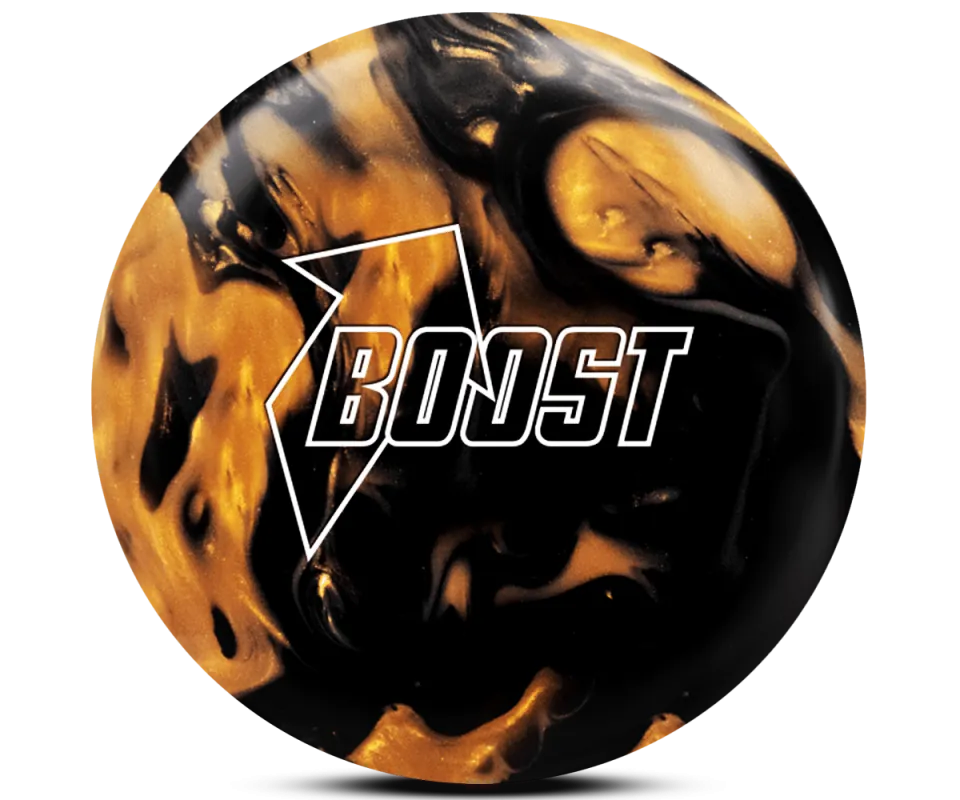 900 GLOBAL Boost Black/Gold Pearl Bowling Ball 900 GLOBAL Boost Black/Gold Pearl Bowling Ball