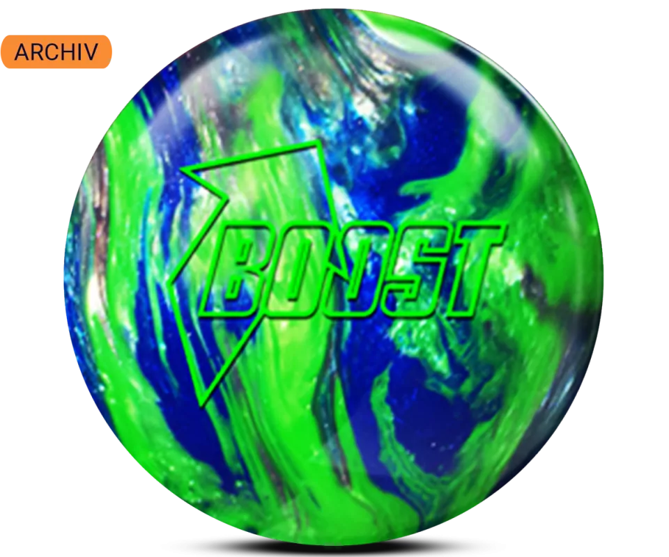 900 GLOBAL Boost Neon Green/Silver/Blue Pearl Bowling Ball