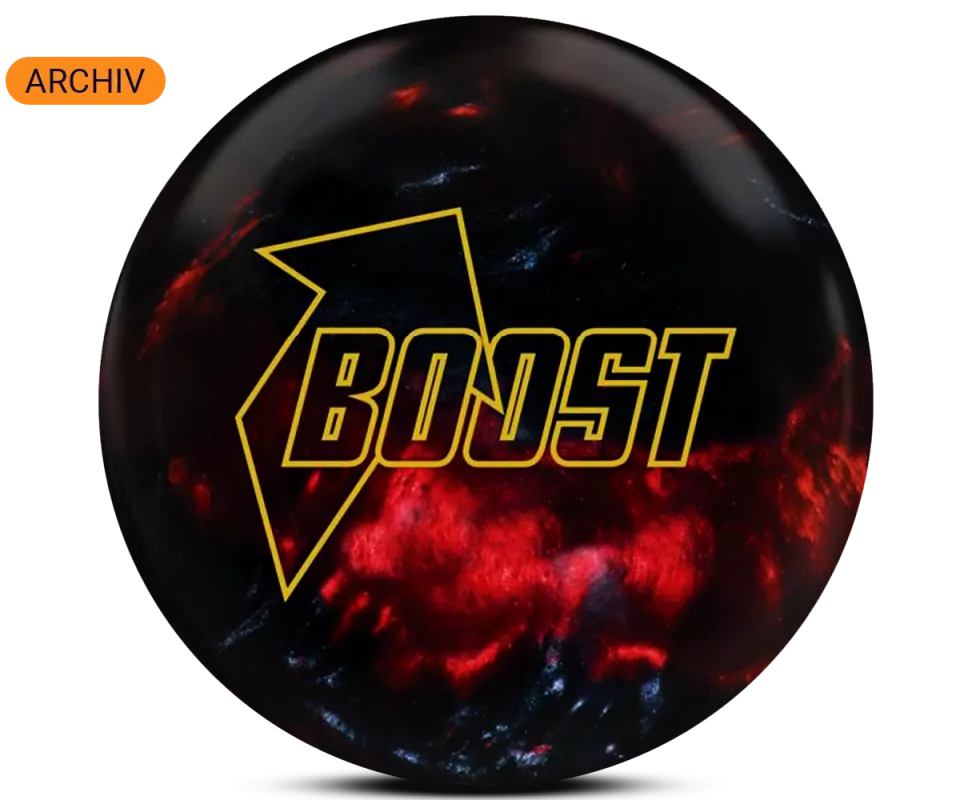 900 GLOBAL Boost Red/Charcoal Pearl Bowling Ball