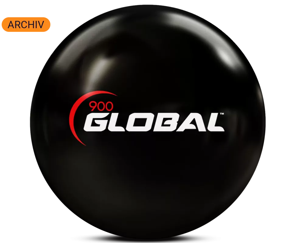 900 GLOBAL Clear Polyester Bowling Ball
