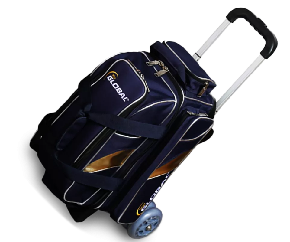900 GLOBAL Double Roller Deluxe - Blue/Gold