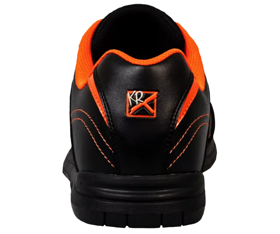 KR-STRIKEFORCE Flyer Black/Orange Herren Bowling Schuh