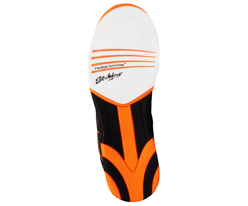 KR-STRIKEFORCE Flyer Black/Orange Herren Bowling Schuh