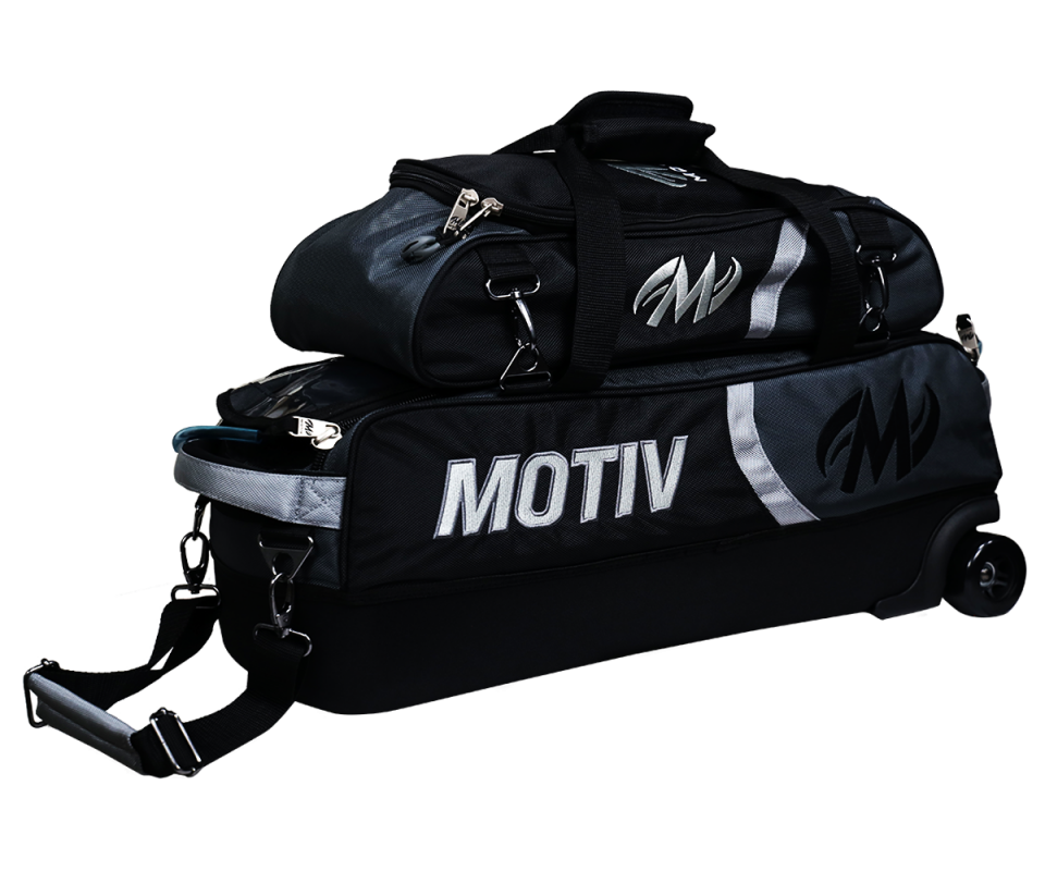 MOTIV® Apex Slim Triple Tote - Covert Black Bowlingtasche