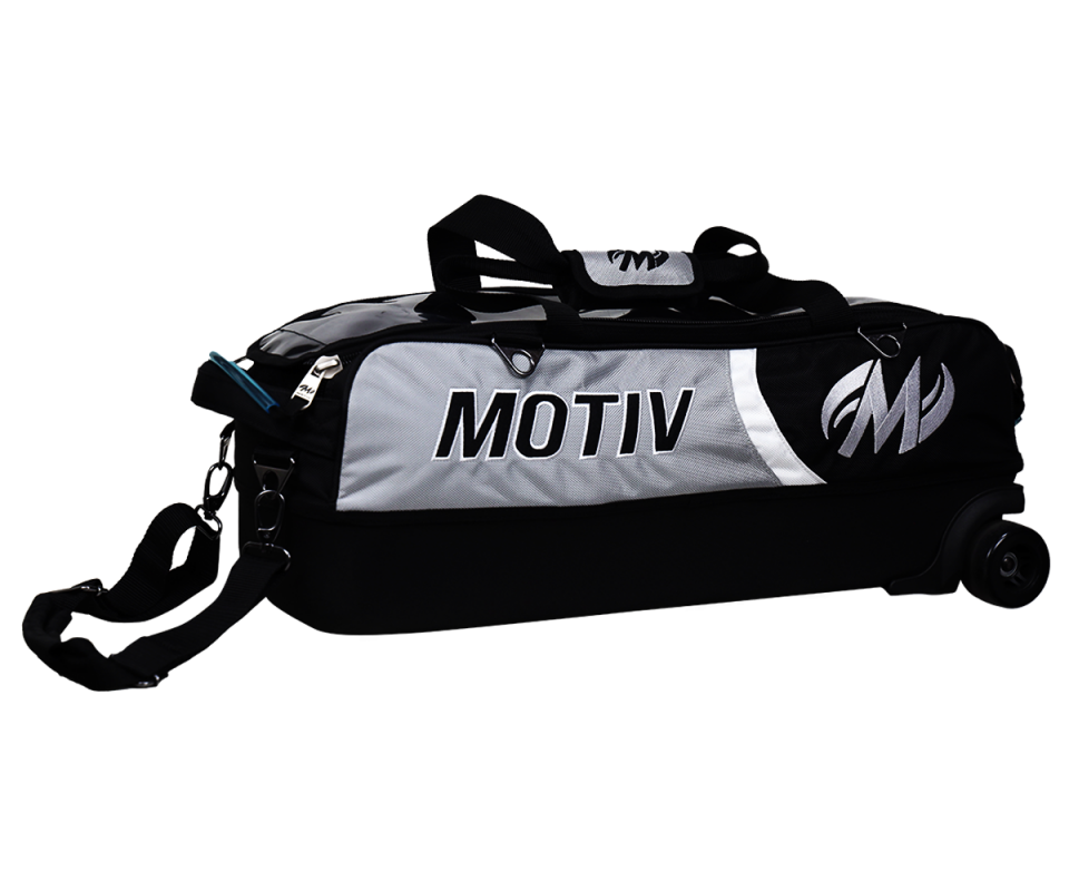 MOTIV® Apex Slim Triple Tote - Silver Bowlingtasche