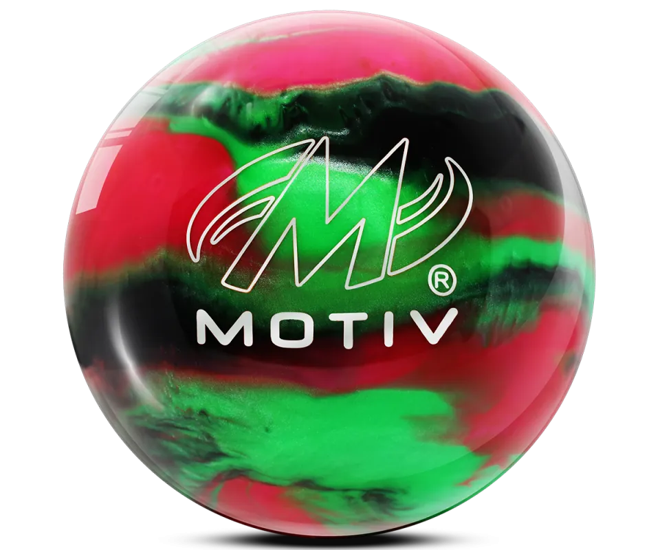 MOTIV® Aspire - Black/Green/Pink Bowling Ball Logo MOTIV® Aspire - Black/Green/Pink Bowling Ball Logo