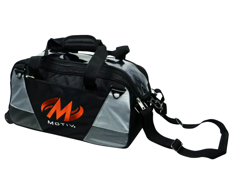 MOTIV® Ballistix Double Tote - Black/Orange