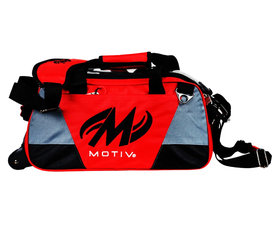 MOTIV® Ballistix Double Tote - Fire Red Bowlingtasche