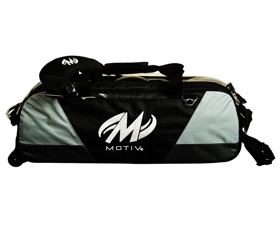 MOTIV® Ballistix Triple Tote - Covert Black Bowlingtasche