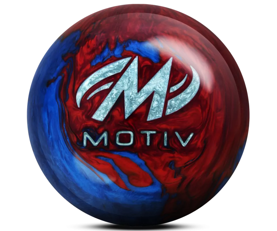 MOTIV® Freestyle Rush Red/Blue Bowling Ball MOTIV® Freestyle Rush Red/Blue Bowling Ball
