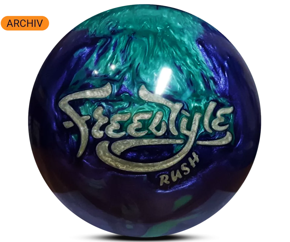 MOTIV® Freestyle Rush Turquoise/Purple Bowling Ball MOTIV® Freestyle Rush Turquoise/Purple Bowling Ball