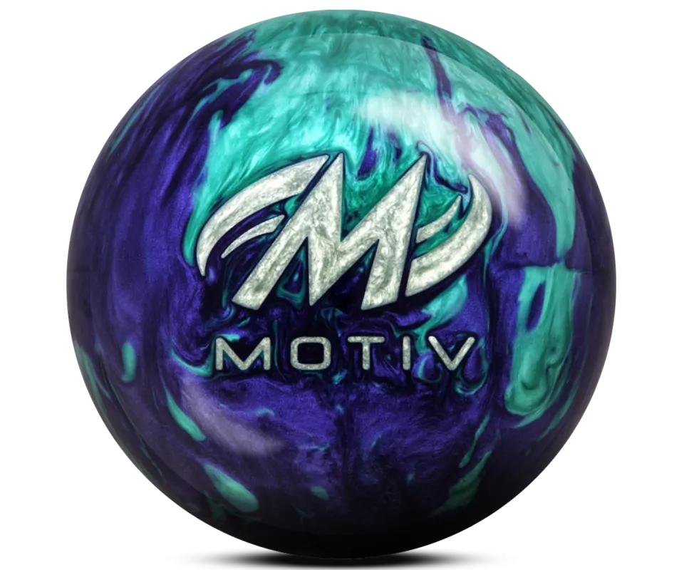 MOTIV® Freestyle Rush Turquoise/Purple Bowling Ball MOTIV® Freestyle Rush Turquoise/Purple Bowling Ball