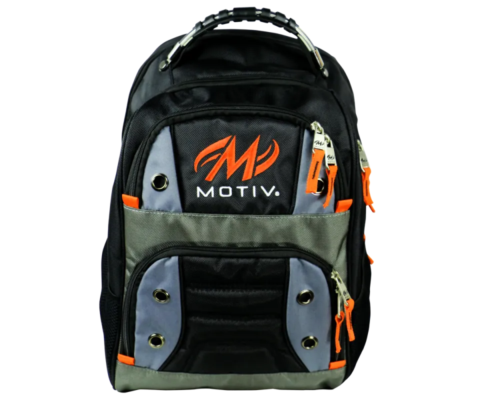 MOTIV® Intrepid Backpack - Black/Orange
