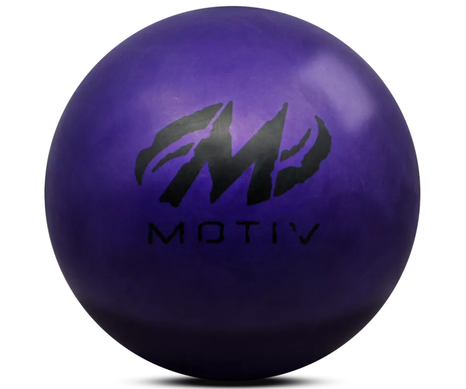 MOTIV® Purple Tank Bowling Ball Logo