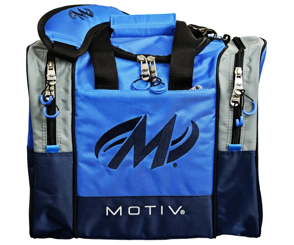 MOTIV® Shock Single Tote - Cobalt Blue Bowlingtasche