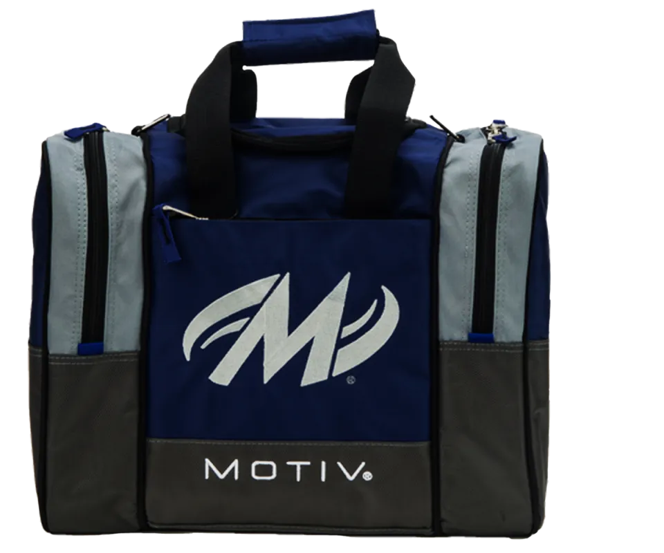 MOTIV® Shock Single Tote - Navy/Grey Bowlingtasche