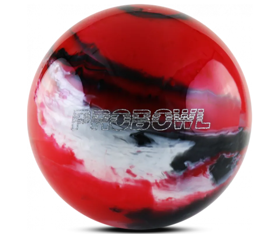 PROBOWL - Red/Black/Silver Bowling Ball