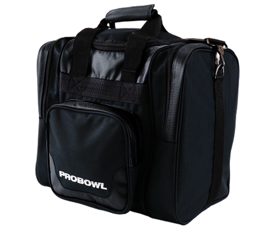 PROBOWL Single Tote Deluxe - Black/Black