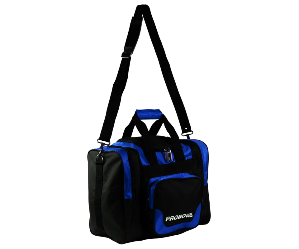PROBOWL Single Tote Deluxe Black/Blue