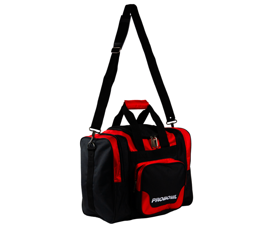 PROBOWL Single Tote Deluxe Black/Red