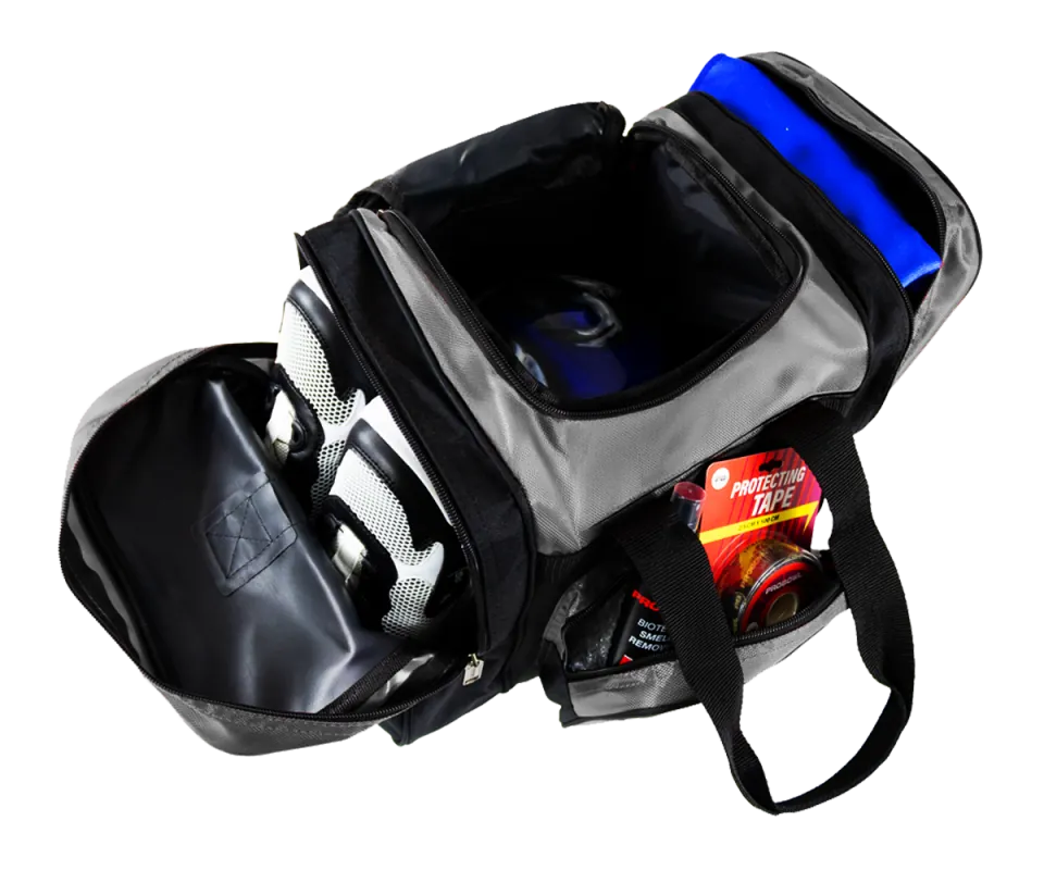 PROBOWL Single Tote Deluxe Black/Silver