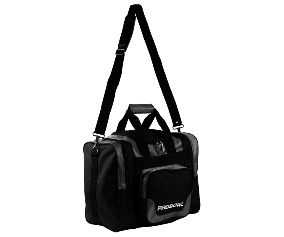 PROBOWL Single Tote Deluxe Black/Silver