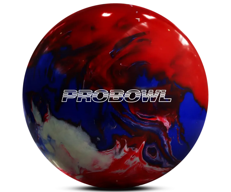 PROBOWL - UNDERCOVER - Red/White/Blue Pearl Bowling Ball Logo