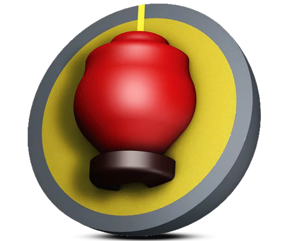 ROTO GRIP IDOL Red Bowling Ball Kern 16-14 lbs. ROTO GRIP IDOL Red Bowling Ball Kern 16-14 lbs.