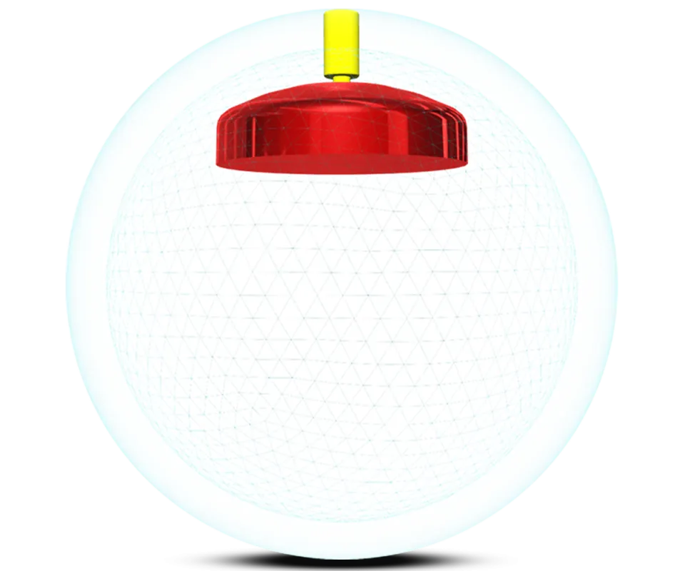 ROTO GRIP Jester Clear Polyester Bowling Ball Kern ROTO GRIP Jester Clear Polyester Bowling Ball Kern