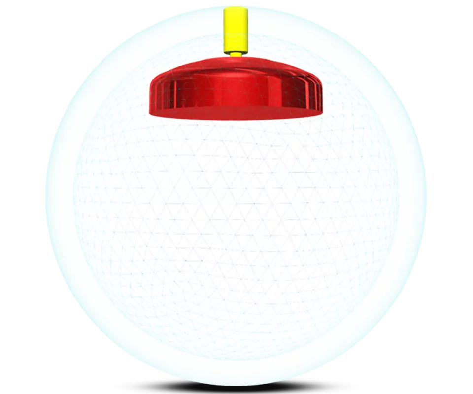 ROTO GRIP Clear Poly Squad Bowling Ball Kern ROTO GRIP Clear Poly Squad Bowling Ball Kern