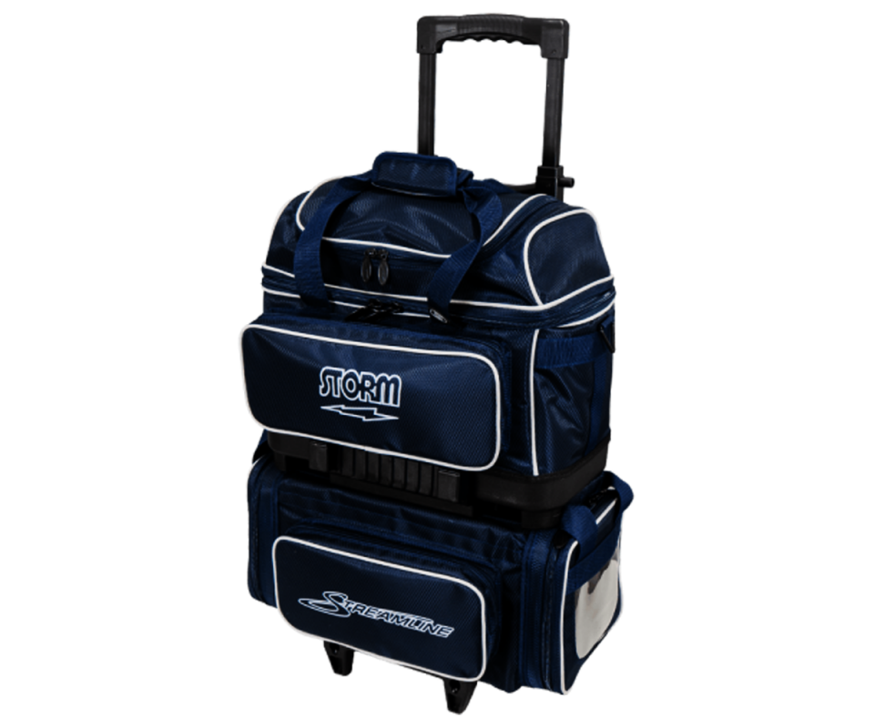 STORM 4 Ball Roller Streamline - (Navy/Grey) Bowlingtasche