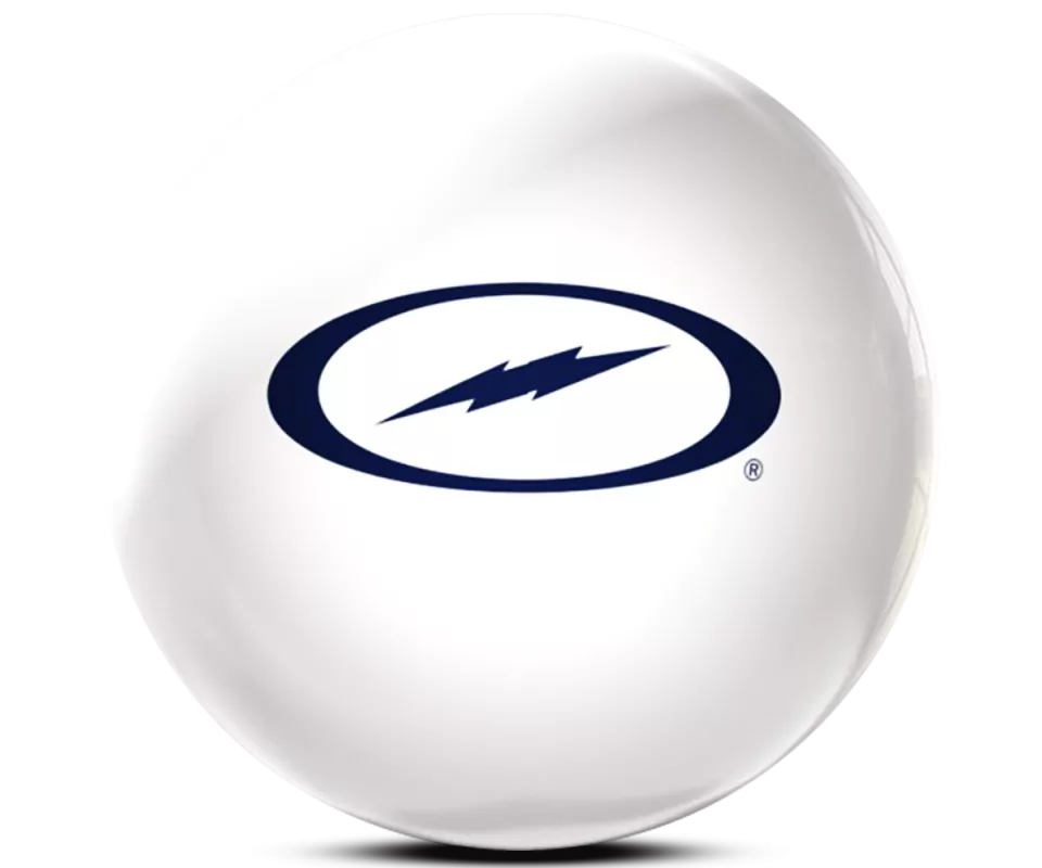 STORM Clear Poly - White/Navy Bowling Ball