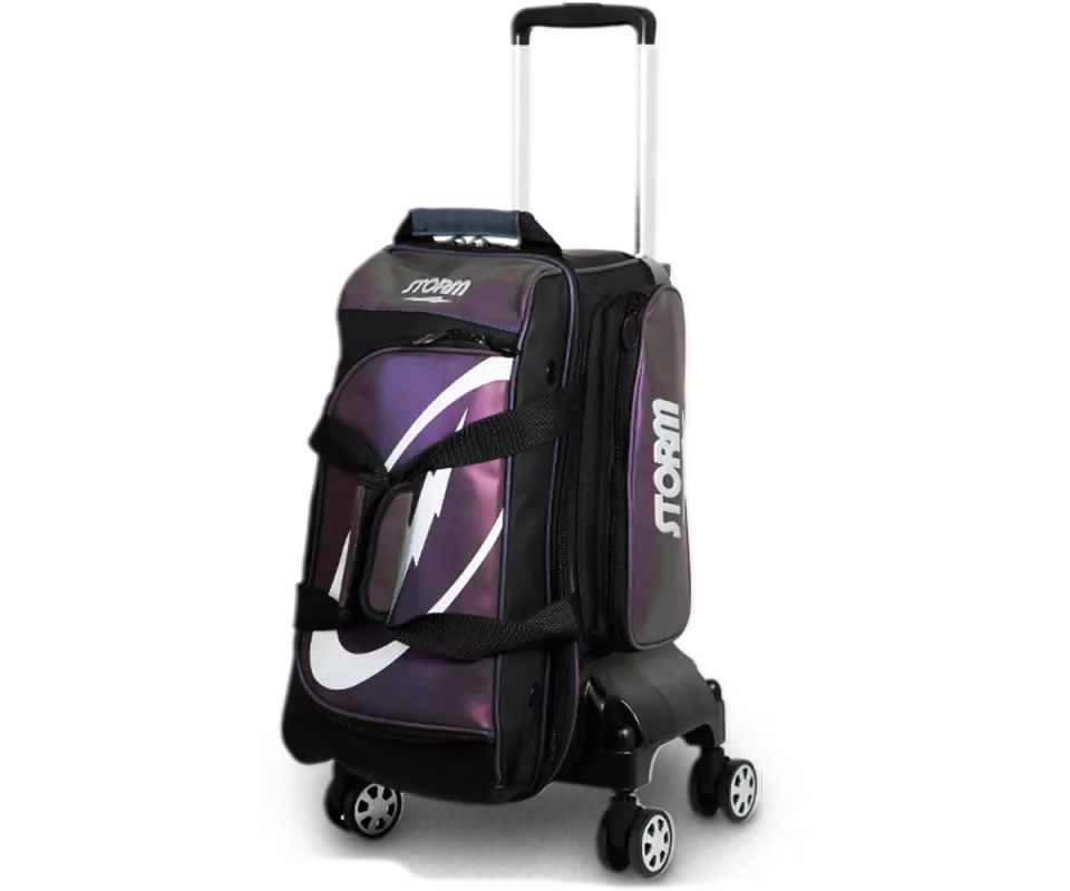 STORM Double Roller Rolling Thunder Signature - Schwarz/Opal Bowlingtasche
