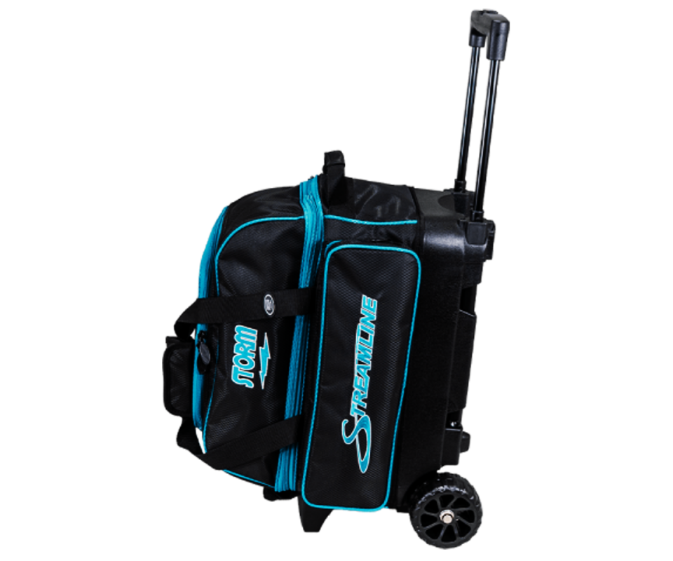 STORM Double Roller Roller Streamline - DIAM (Black/Aqua) Bowlingtasche