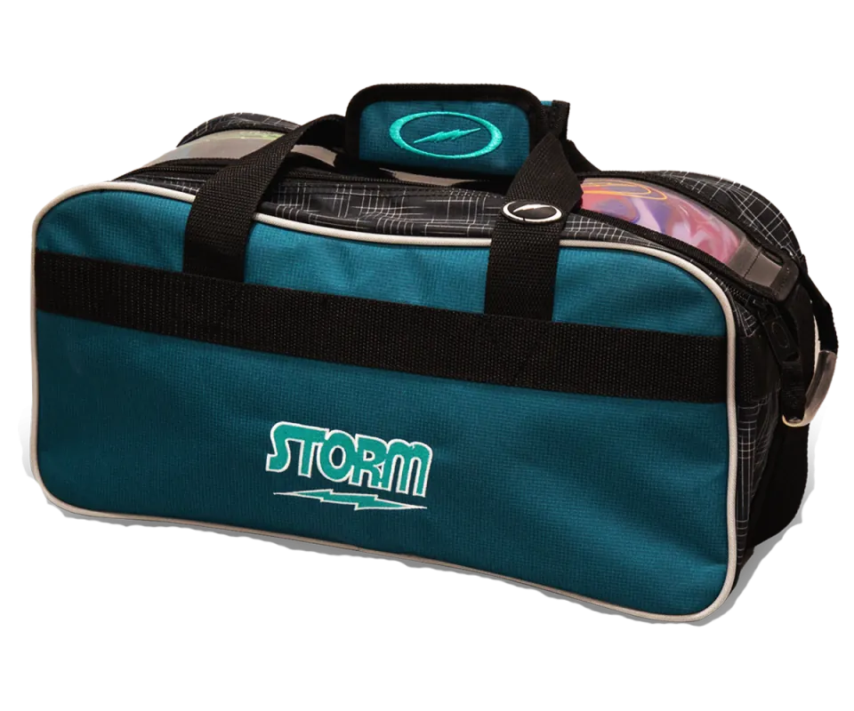 STORM Double Tote - Steel Blue/Black Bowlingtasche